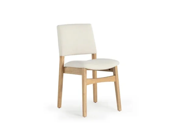 Transformer Extendable Dining Table & 4 Stackable Chairs In Scandinavian Oak - Image 3