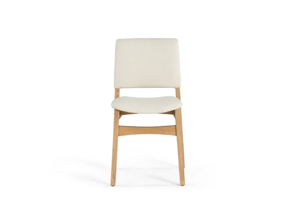 Transformer Extendable Dining Table, 4 Stackable Chairs & Bench In Scandinavian Oak - Image 16