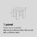 Transformer Extendable Dining Table In Scandinavian Oak - Image 10