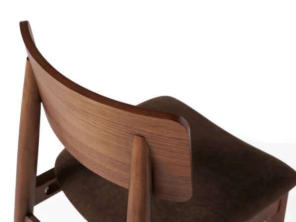 Transformer Round Side Chair In Royal Walnut & Espresso - Image 4