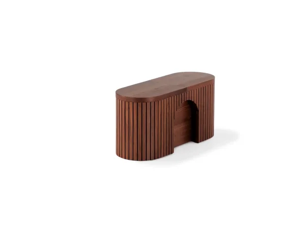 Transformer Dining Bench In Royal Walnut - Image 3