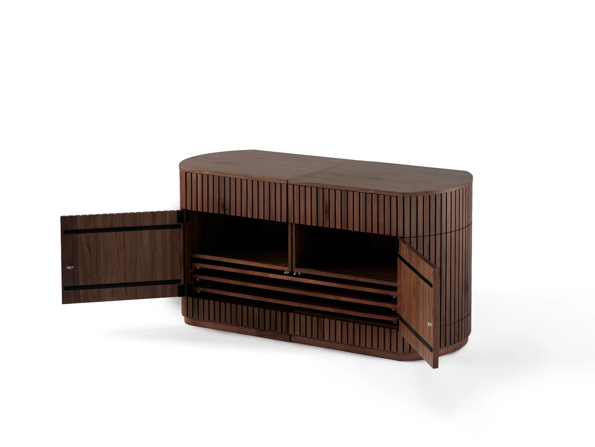 Transformer Sideboard In Royal Walnut - Image 4