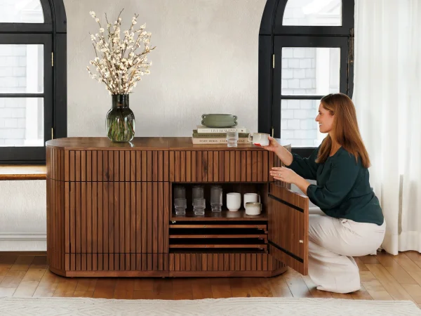Transformer Sideboard In Royal Walnut - Image 9