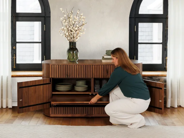 Transformer Sideboard In Royal Walnut - Image 10