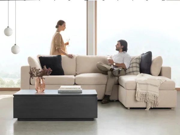 Transformer Lift Top Coffee Table In Smoked Hickory Dark Gray - Image 8