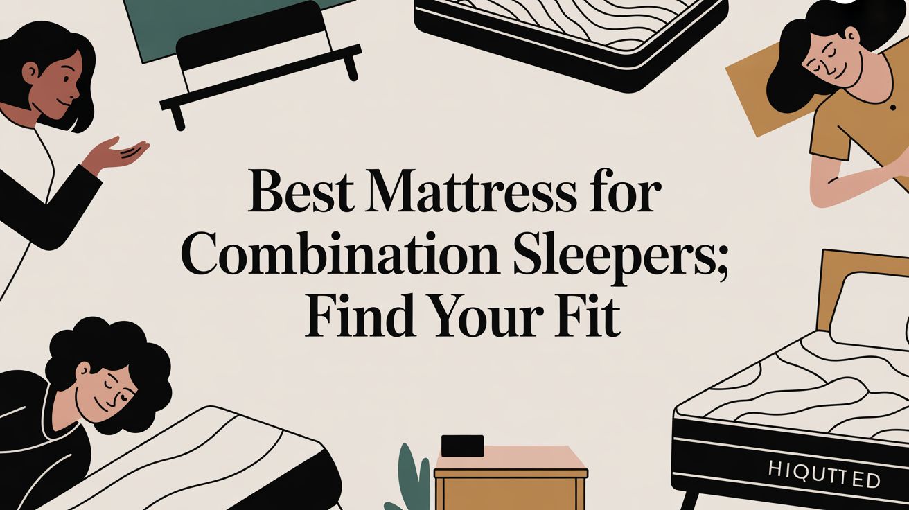 Best Mattress For Combination Sleepers Sleep Illustration