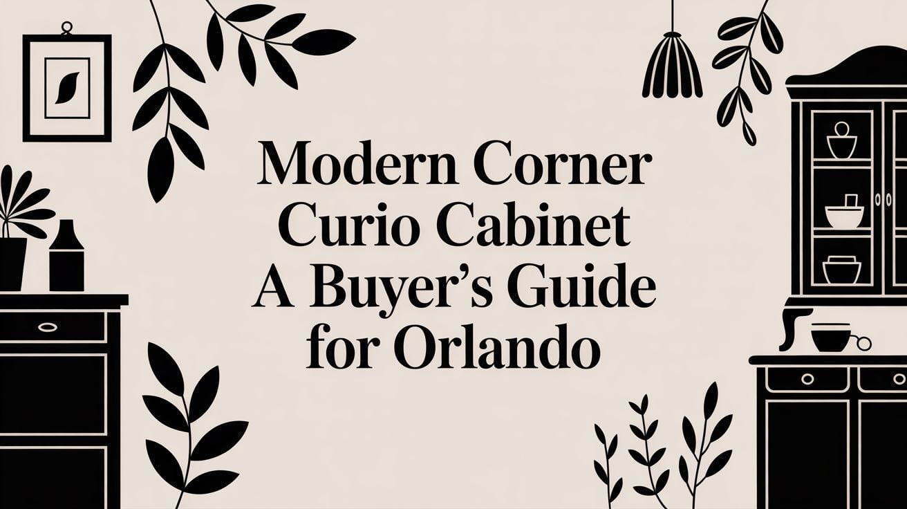 Modern Corner Curio Cabinet Guide