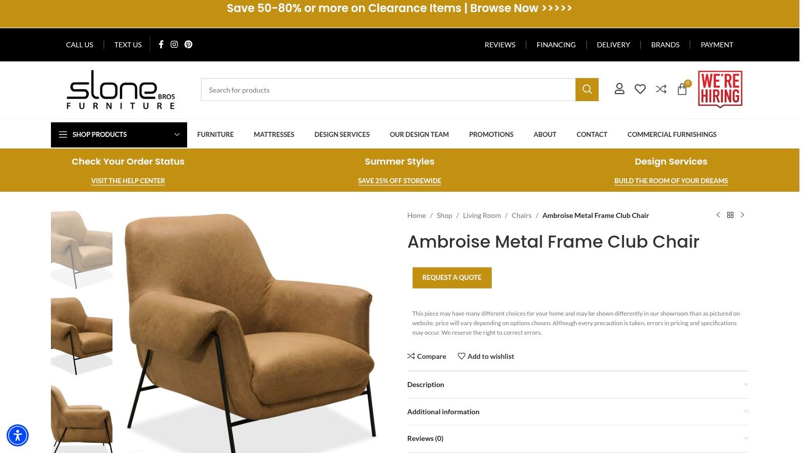 Screenshot from https://slonebrothers.com/product-category/living-room/