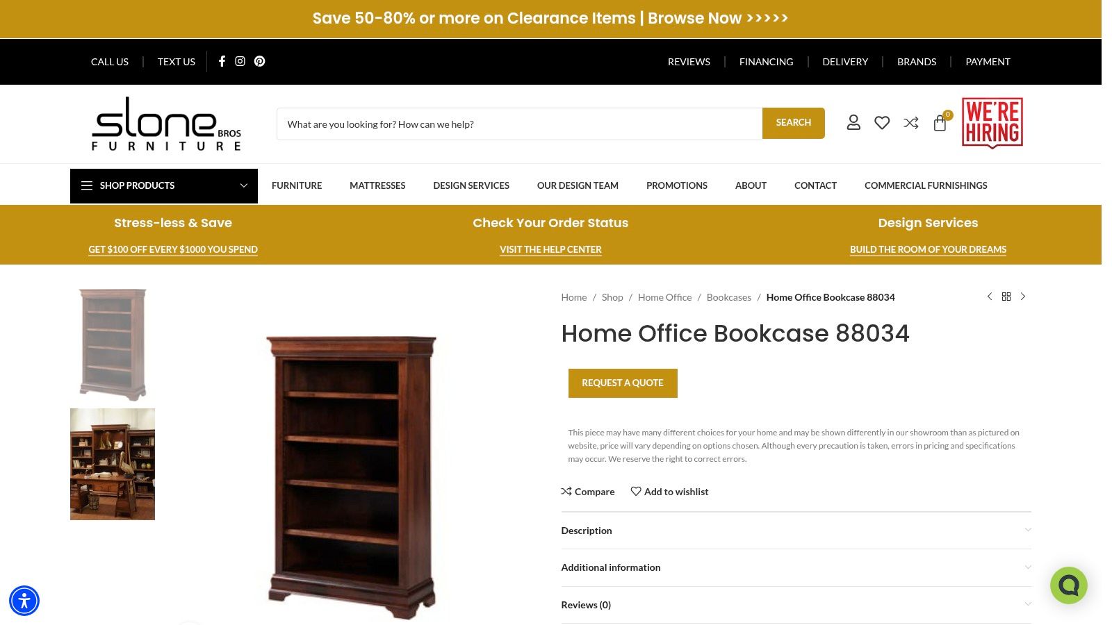 Screenshot from https://slonebrothers.com/product-category/home-office/