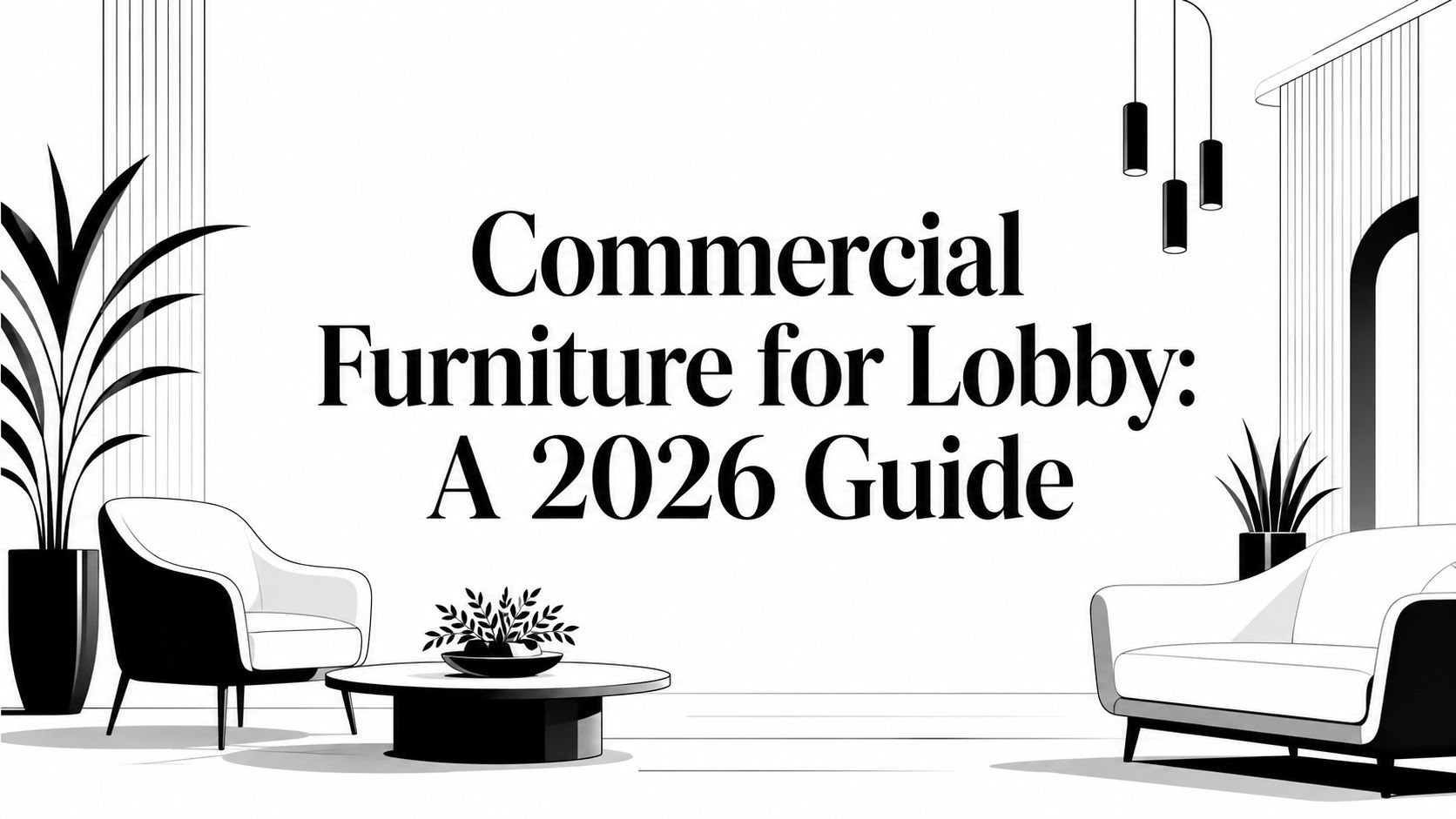 Commercial Furniture For Lobby Lobby Illustration